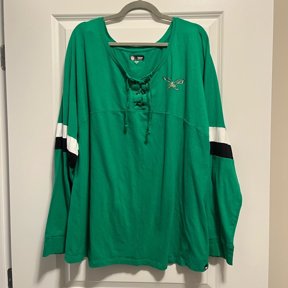 New Era Philadelphia Eagles women's plus size top - Picture 3 of 7